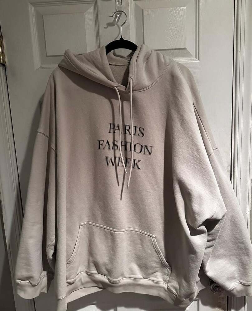 Balenciaga paris fashion week hoodie